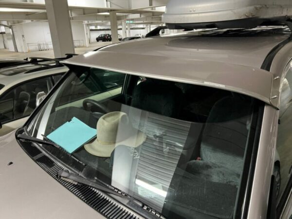 Toyota LandCruiser 200 Series 11/2007- 2021 Solid Windscreen Sunvisor - Toyota Land Cruiser