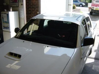 Isuzu D-Max 2008-2012 Solid Windscreen Sunvisor
