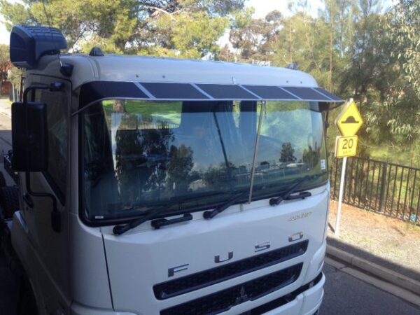 Mitsubishi/Fuso Rosa Bus 2002 onwards Mesh Windscreen Sunvisor - Mitsubishi
