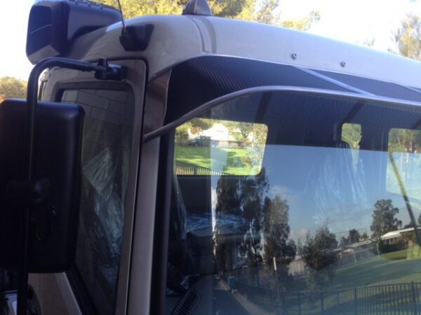 Mitsubishi/Fuso Rosa Bus 2002 onwards Mesh Windscreen Sunvisor - Mitsubishi