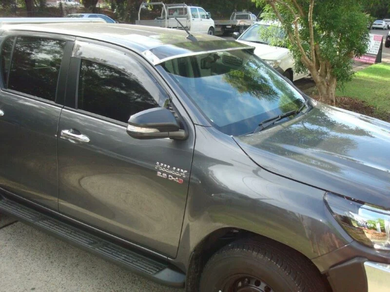 Toyota Hilux Oct 2015 onwards Solid Windscreen Sunvisor