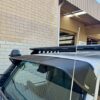 Toyota LandCruiser 70-79 Series (fitted with factory snorkel) All Black Mesh Windscreen Sunvisor - Toyota L...