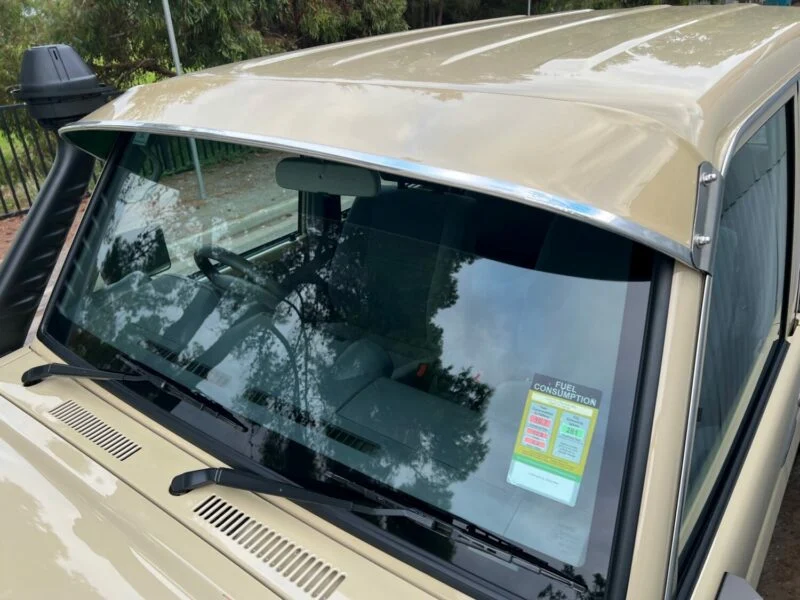 Toyota LandCruiser Windscreen Sunvisor for Ute, Dual Cab, wagon and Troopy 1 Toyota LandCruiser Windscreen Sunvisor for Ute, Dual Cab, wagon and Troopy