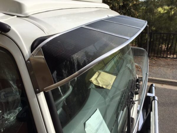 Mitsubishi Fuso FM 2011on Windscreen Sunvisor, Mitsubishi/Fuso FM (Wide Cab) 2011on Mesh Windscreen Sunvisor