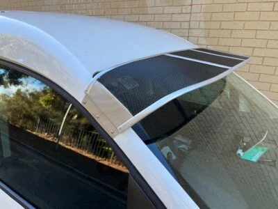 Toyota Land Cruiser 300 Series Mesh Windscreen Sunvisor 4 Toyota Land Cruiser 300 Series Mesh Windscreen Sunvisor - Image 4
