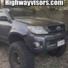 N70 hilux sun visors