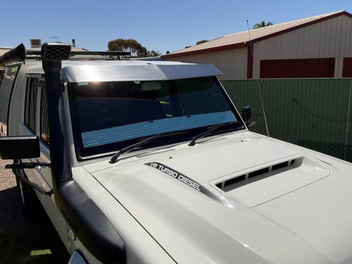 pp 79 series Toyota Land Cruiser 79 Series Ute Sun Visors