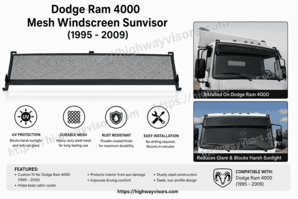 Dodge Ram 50 Sunvisor Mounting Bracket Kit