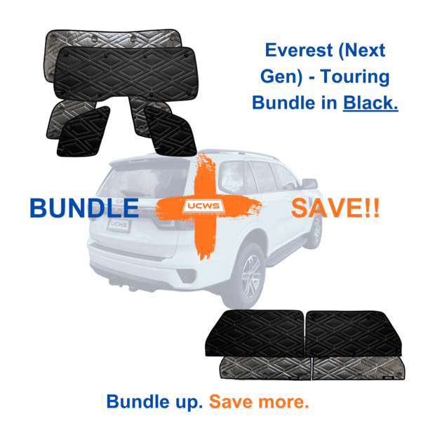 Ford Everest (Next Gen) - Touring Bundle (Cargo & Doors) - Black - Uncategorized