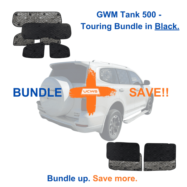 GWMTANK500TOURINGBUNDLEBLACK.png Great Wall Motors Tank 500 - Touring Bundle (Cargo & Doors) - Black - Uncategorized