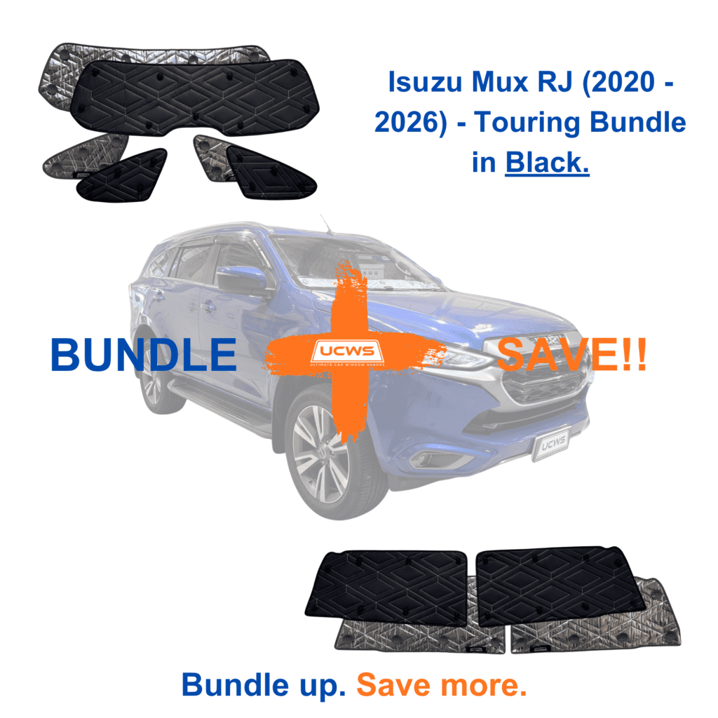 Isuzu MUX (RJ) - Touring Bundle (Cargo & Doors) - Black - Uncategorized