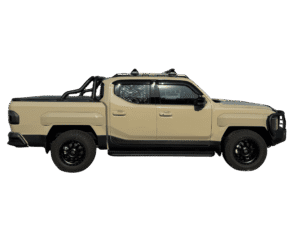 Kia Tasman Rear Cab Sunshade Kit - Sunshade