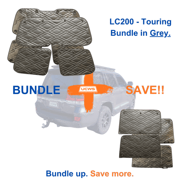 Toyota LandCruiser 200 Series - Touring Bundle (Cargo & Doors) - Grey - Uncategorized