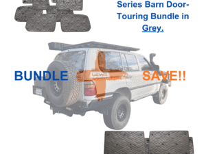 Toyota LandCruiser 105 Series Barn Door - Touring Bundle (Cargo & Doors) - Grey - Uncategorized