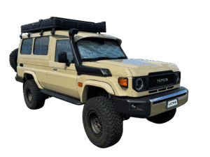 Toyota Troop Carrier Front Cab Blackout Sunshade Kit - Sunshade