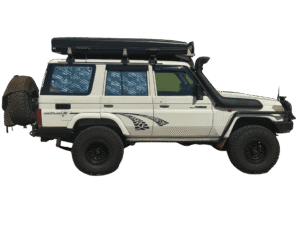 Toyota LandCruiser 76 Series Doors Sunshade Kit - Sunshade